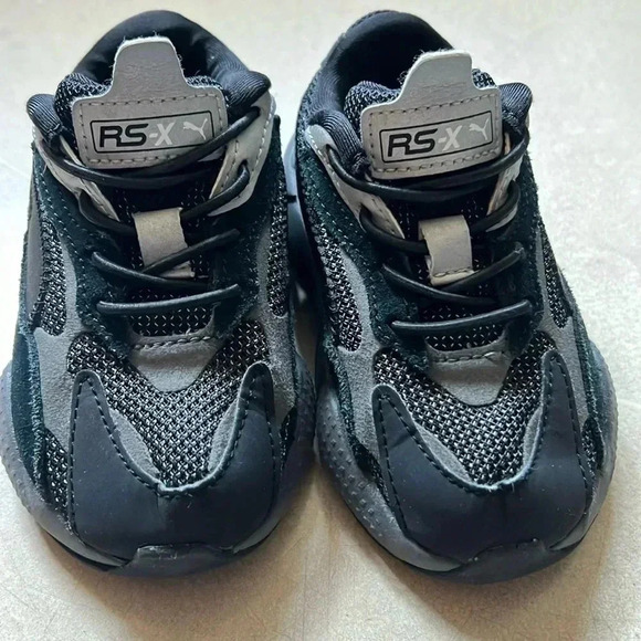 Baby Puma RSX 3 Black Size - Picture 2 of 6